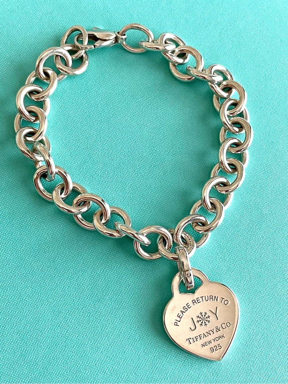 Tiffany “return to joy” limited edition silver bracelet